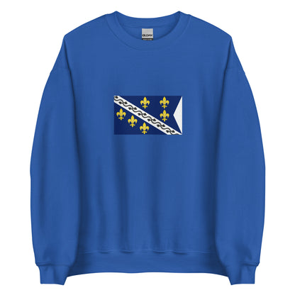 Bosnia Herzegovina - Kingdom of Bosnia (1377-1463) | Historical Bosnian Flag Interactive Sweatshirt