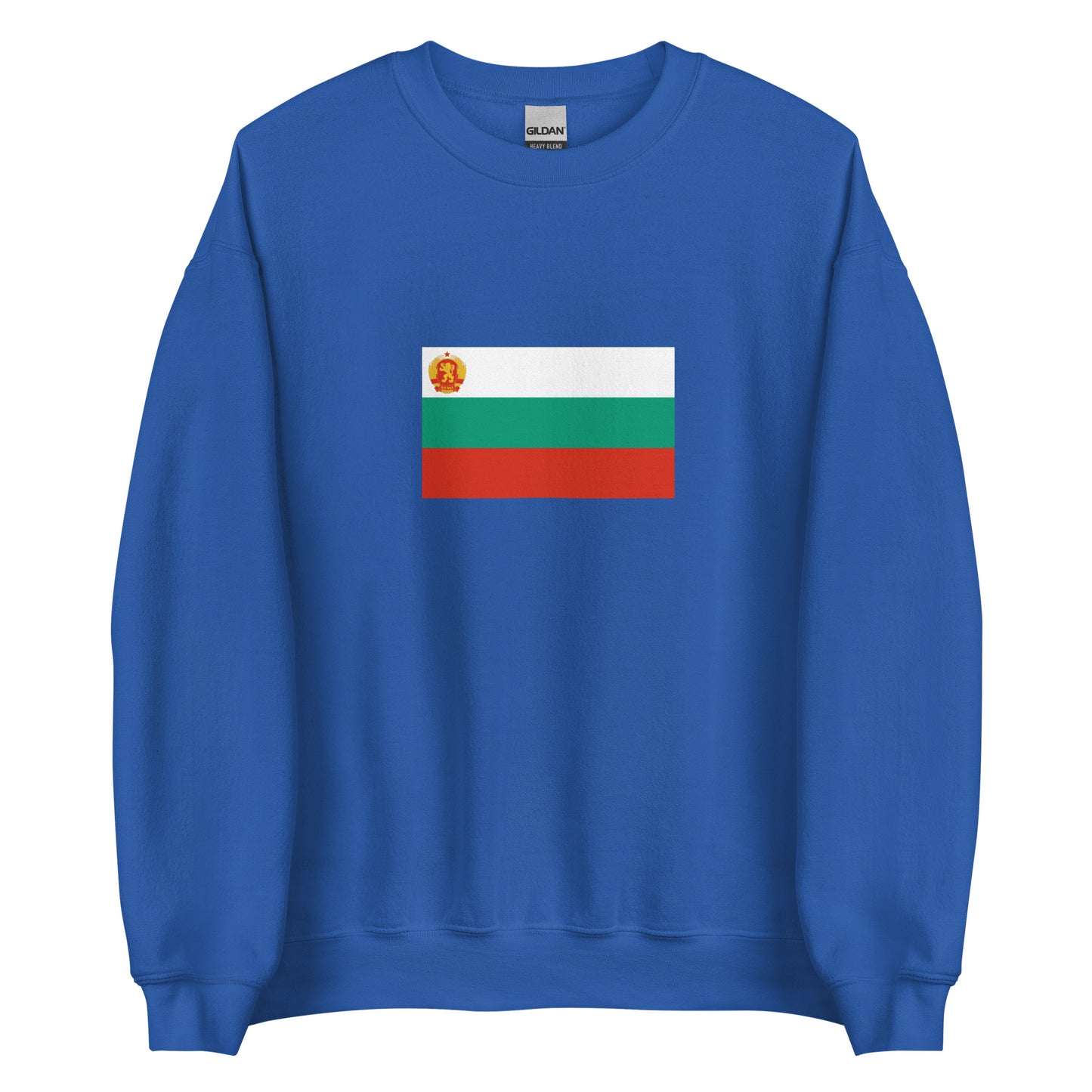 Bulgaria - People's Republic of Bulgaria (1946-1990) | Historical Bulgarian Flag Interactive Sweatshirt