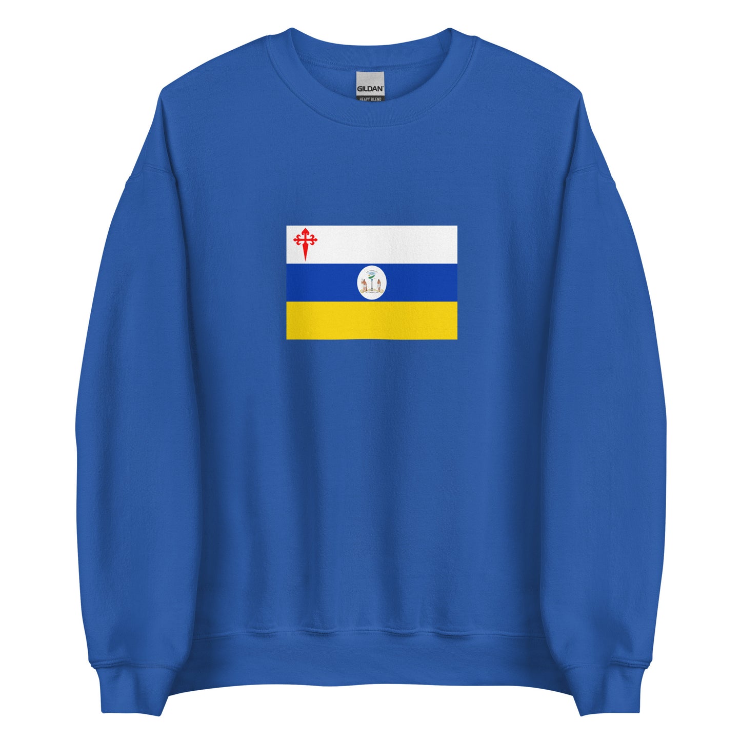 Chile - First Chilean Flag (1812-1814) | Historical Chilean Flag Interactive Sweatshirt