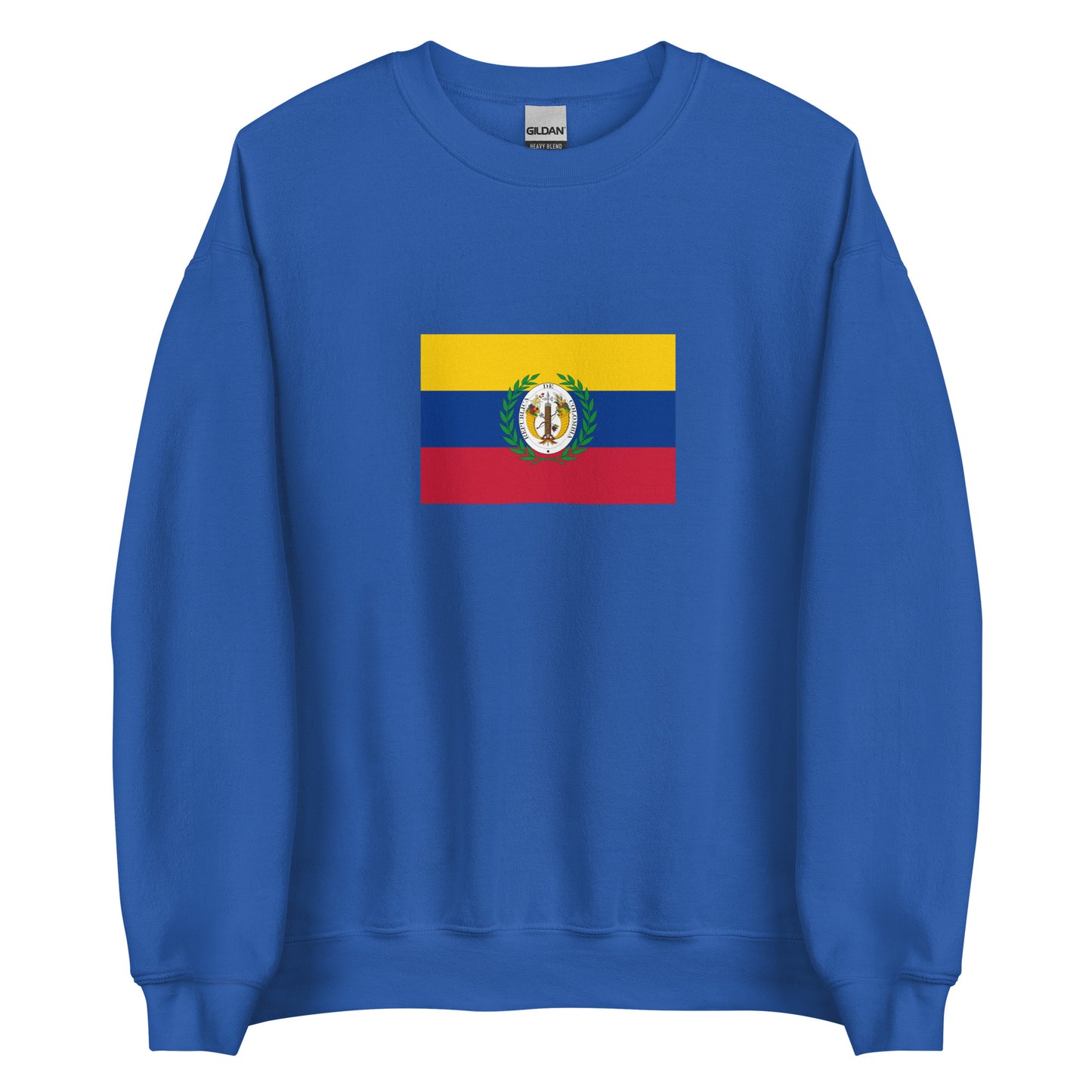 Colombia - Gran Colombia (1819-1831) | Historical Colombian Flag Interactive Sweatshirt