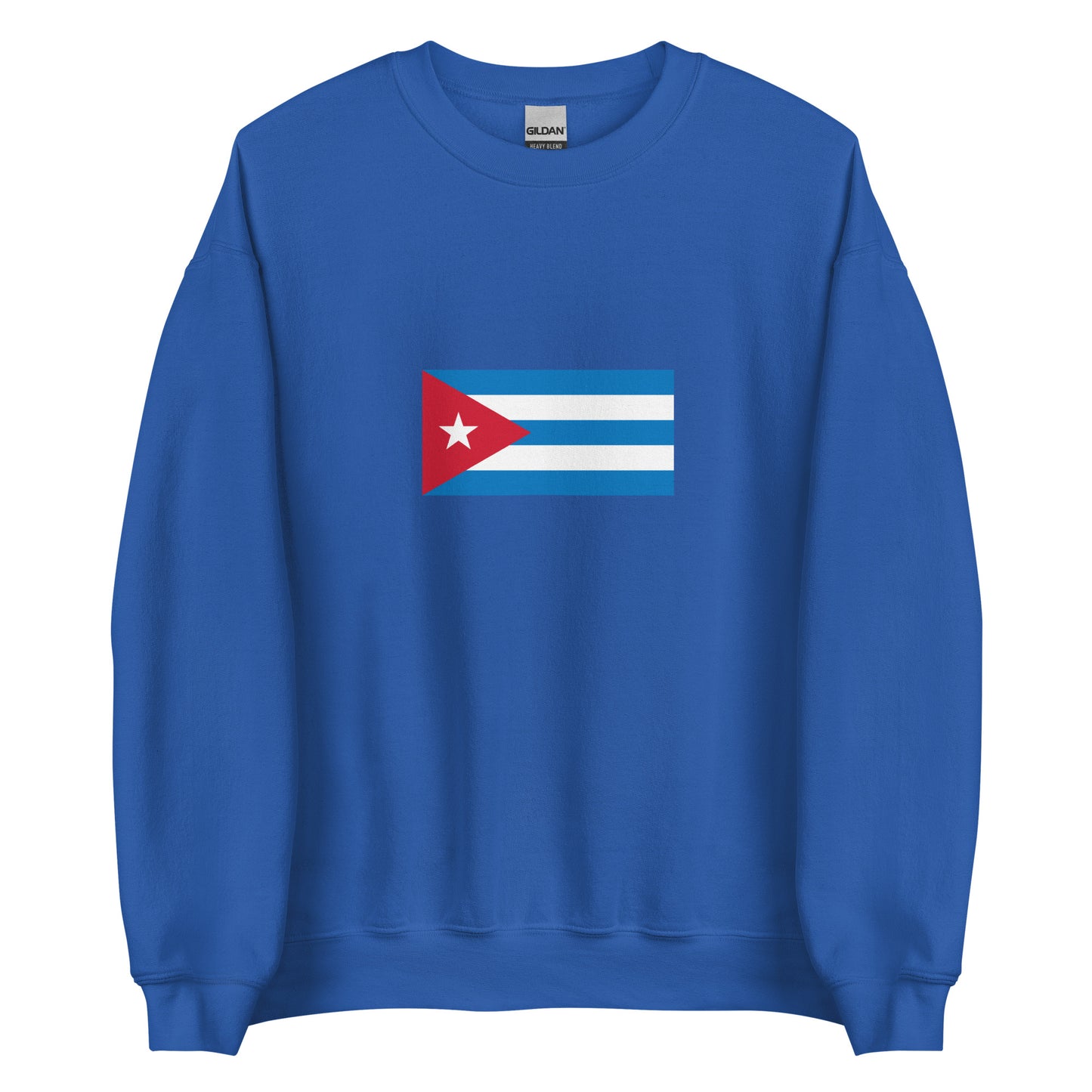 Cuba - First Republic of Cuba (1902-1959) | Historical Cuban Flag Interactive Sweatshirt