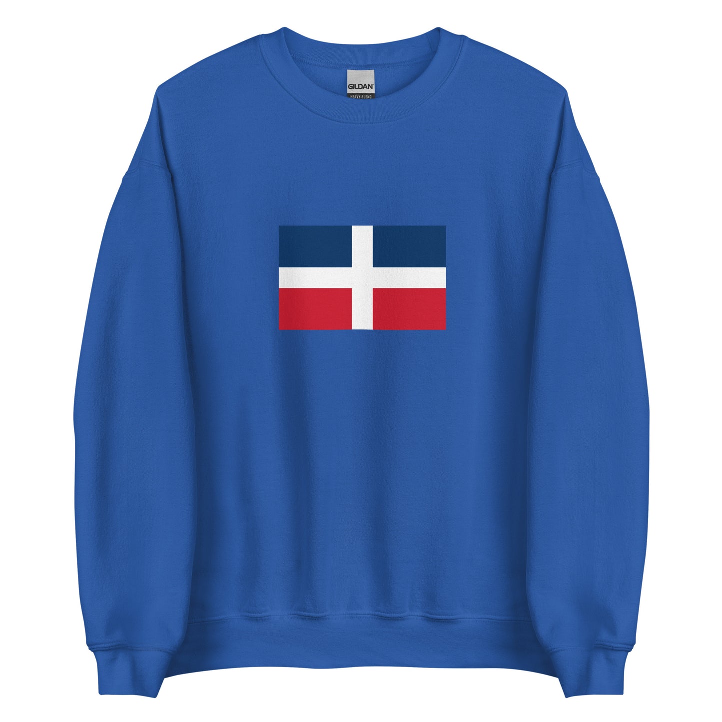 Dominican Republic - First Dominican Republic (1844-1861) | Historical Dominican Flag Interactive Sweatshirt