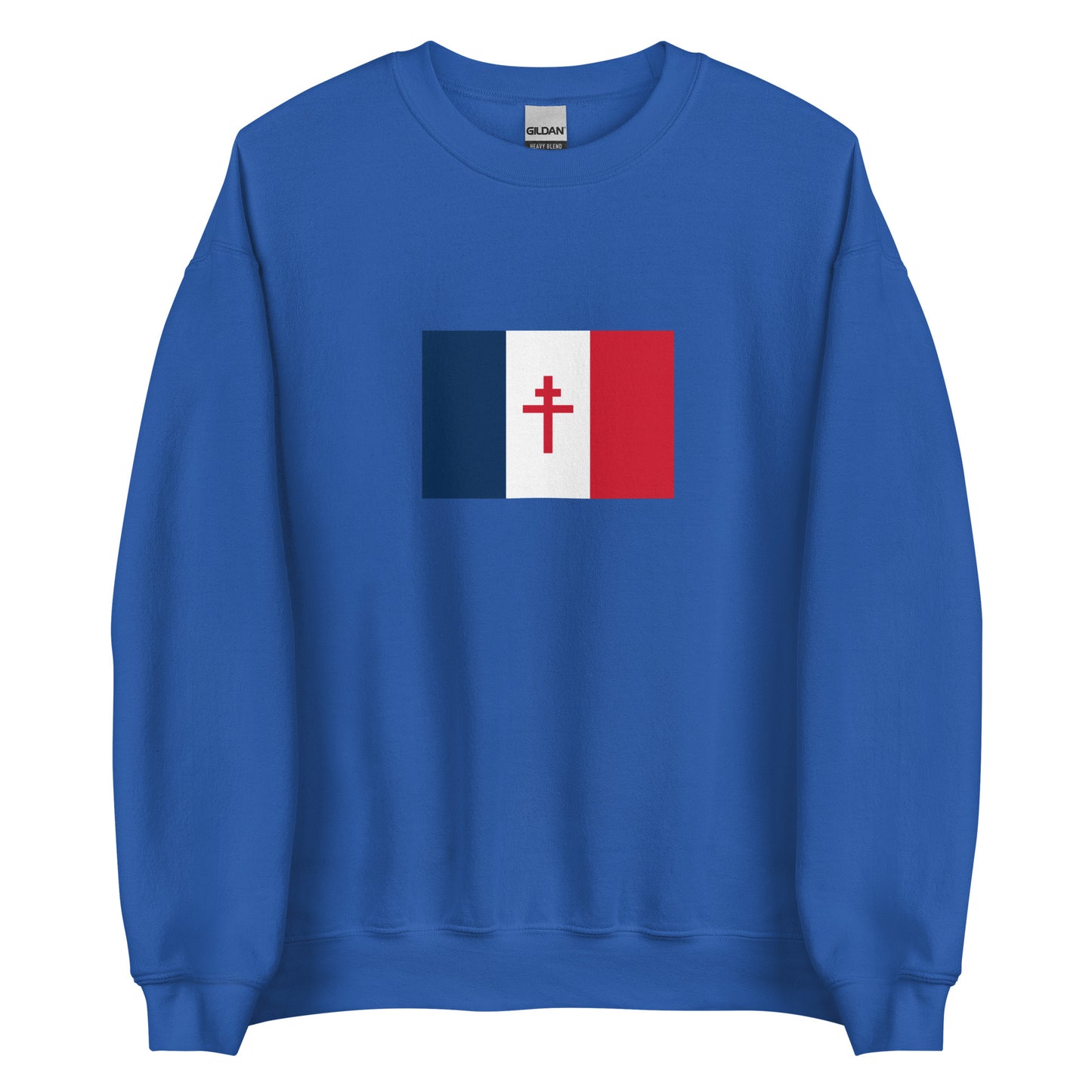 France - Free France (1940-1944) | Historical French Flag Interactive Sweatshirt