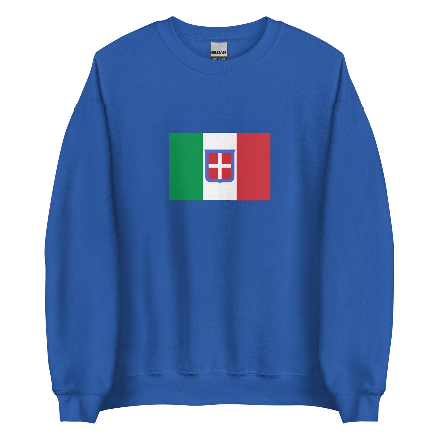 Italy - Kingdom of Sardinia (1848-1947) | Historical Italian Flag Interactive Sweatshirt