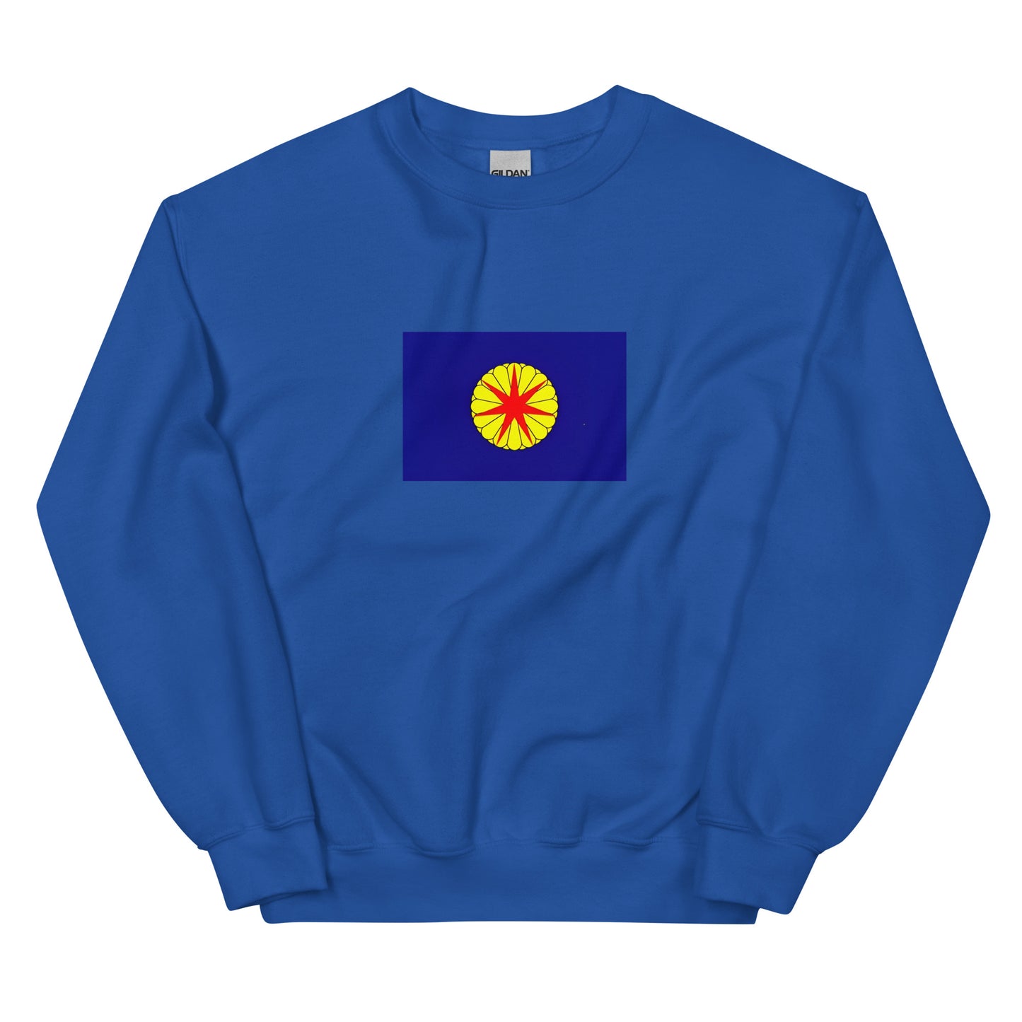 Japan - Republic of Ezo (1869-1869) | Historical Japanese Flag Interactive Sweatshirt