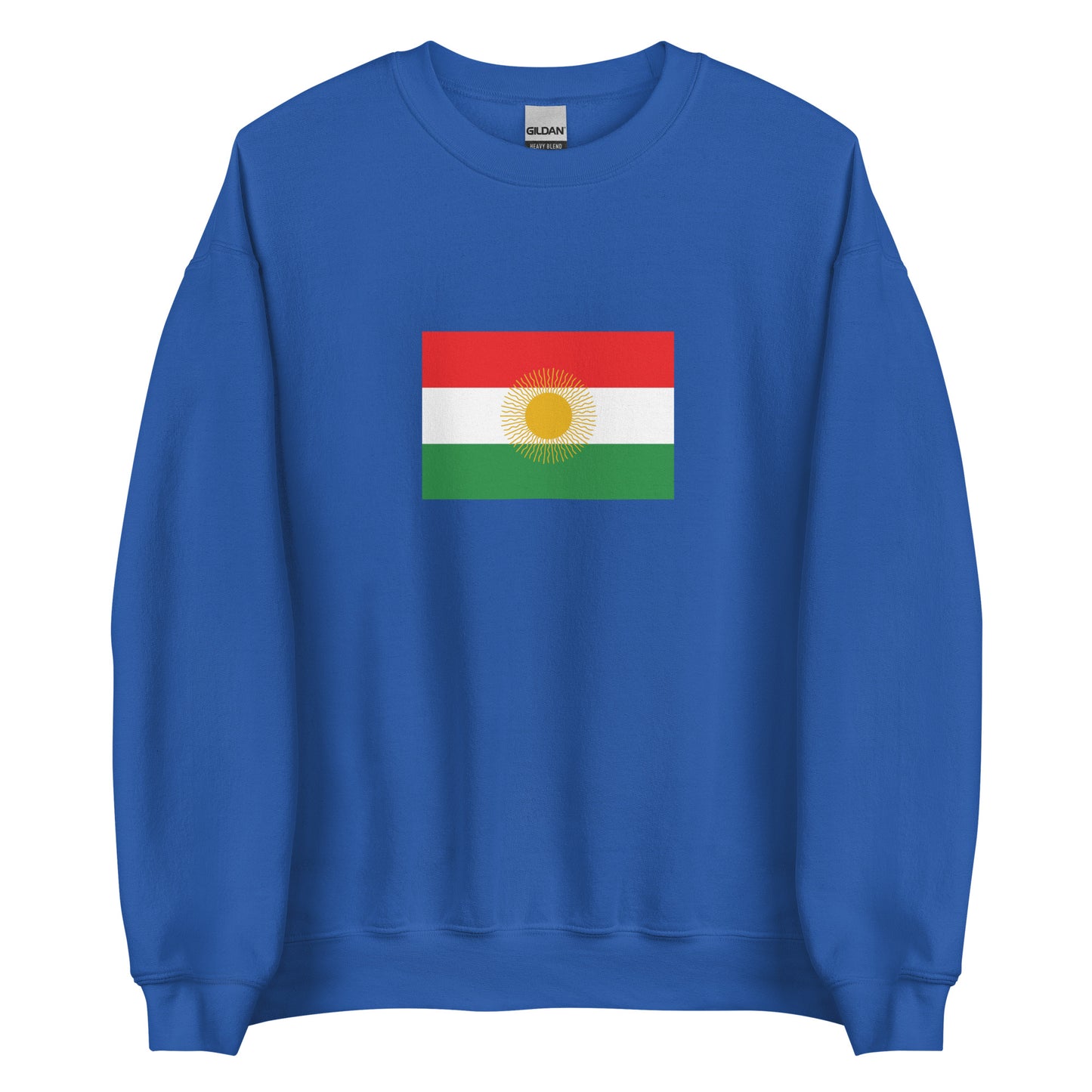 Kurdistan - Republic of Ararat (1927-1931) | Historical Kurdish Flag Interactive Sweatshirt