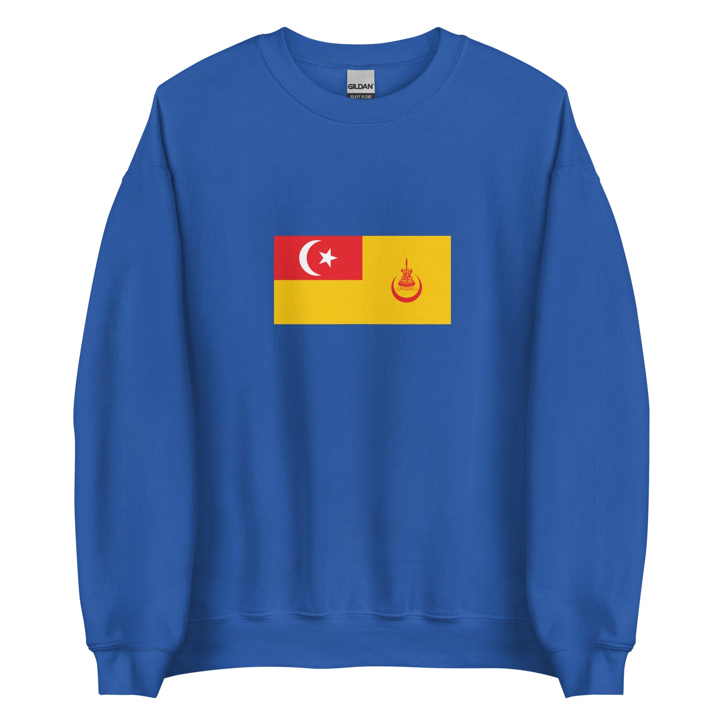 Malaysia - Sultanate of Selangor (1859-1965) | Historical Malaysian Flag Interactive Sweatshirt