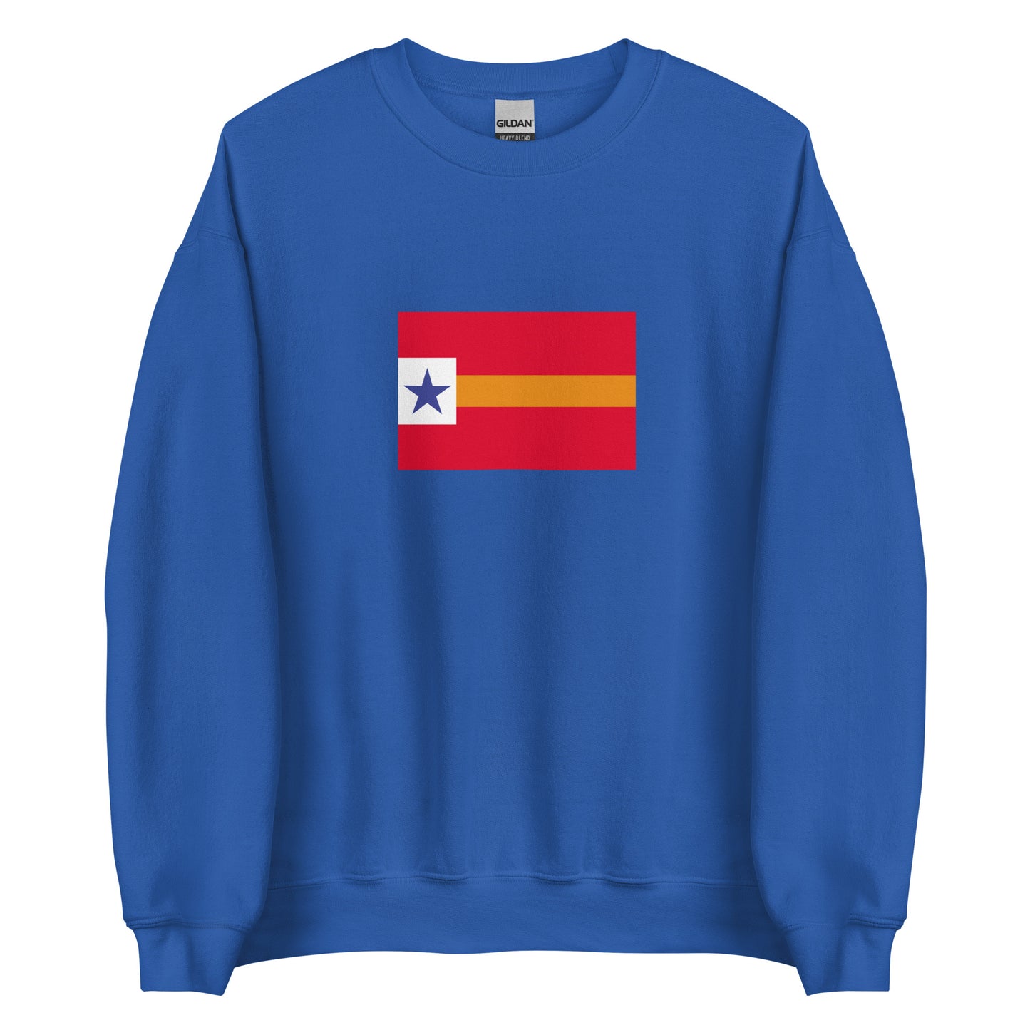 Mexico - Republic of Baja California (1853-1854) | Historical Mexican Flag Interactive Sweatshirt