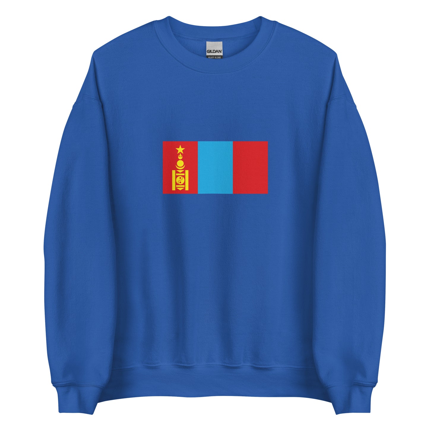 Mongolia - Mongolian People's Republic (1945-1992) | Historical Mongolian Flag Interactive Sweatshirt