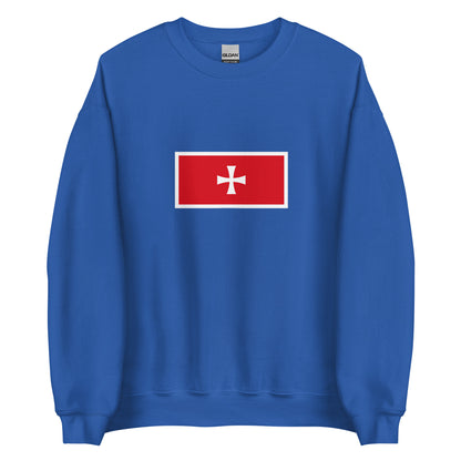 Montenegro - Prince Bishopric of Montenegro (1516-1852) | Historical Montenegro Flag Interactive Sweatshirt