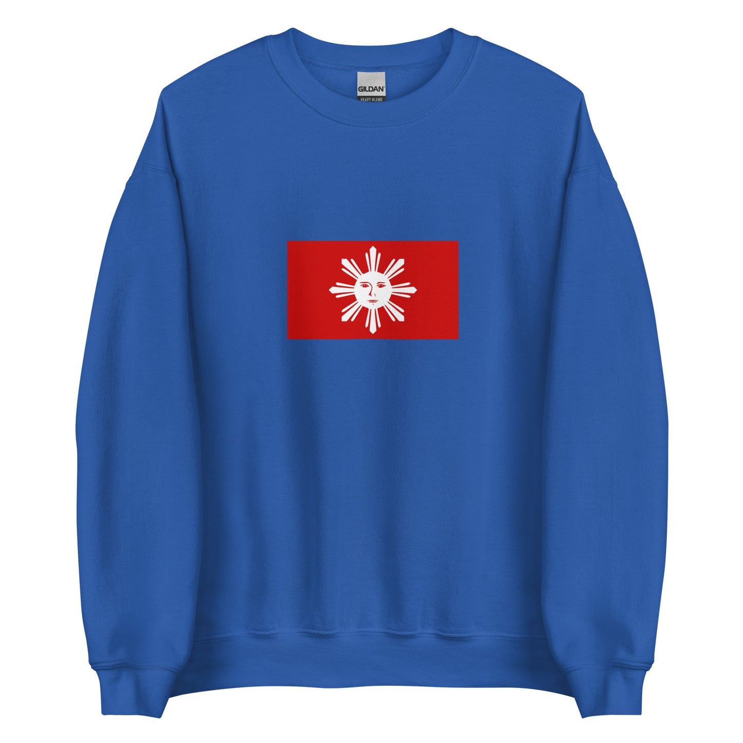 Philippines - Revolutionary Republic of the Philippines (1898-1899) | Historical Filipino Flag Interactive Sweatshirt