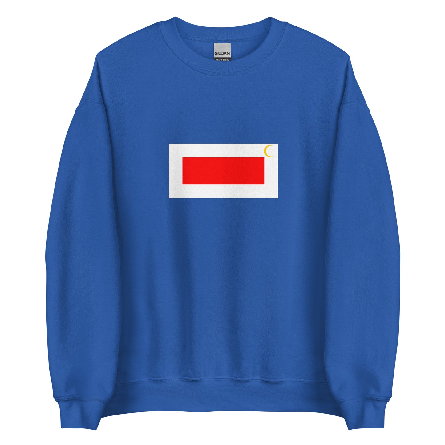 Qatar - Ottoman Qatar (1871-1913) | Historical Qatari Flag Interactive Sweatshirt