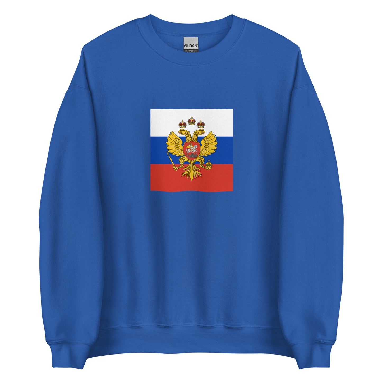 Russia - Tsardom of Russia (1547-1721) | Historical Russian Flag Interactive Sweatshirt