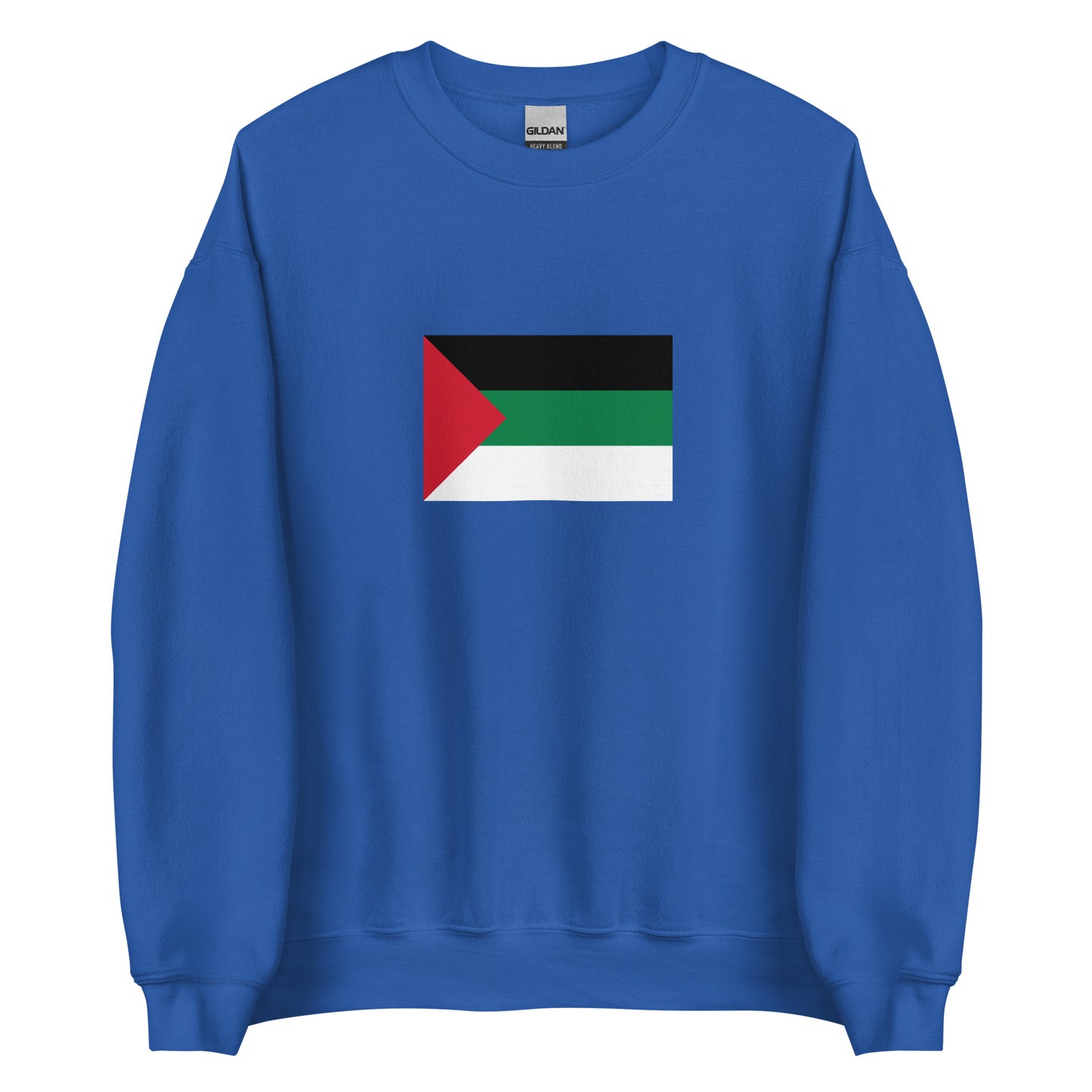 Saudi Arabia - Hashemite Kingdom of Hejaz (1917-1925) | Historical Saudi Arabian Flag Interactive Sweatshirt