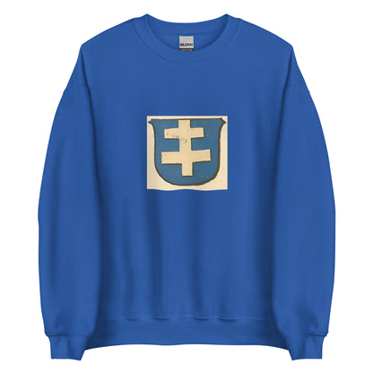 Serbia - Vlastimirovic Dynasty (610-960) | Historical Serbian Flag Interactive Sweatshirt