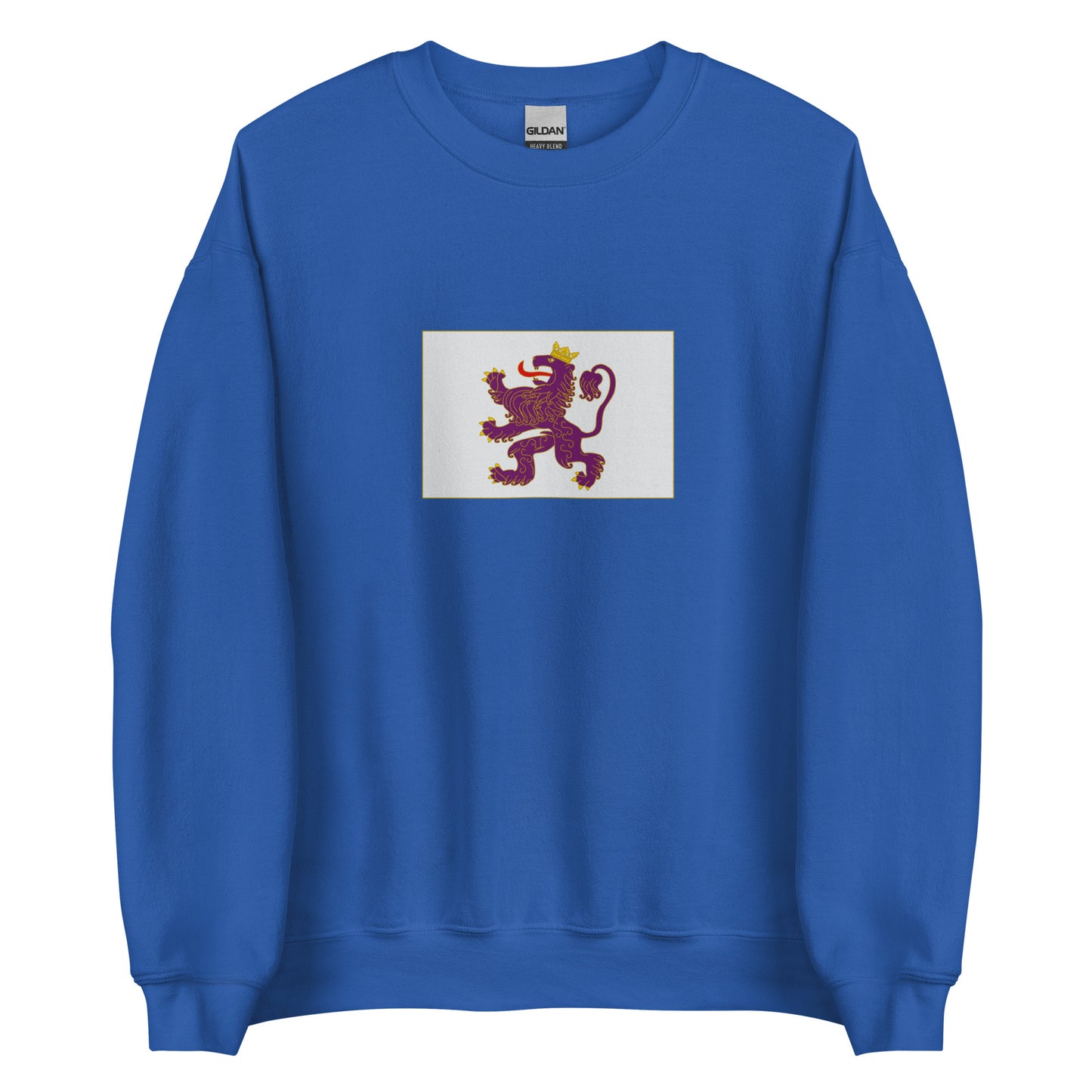 Spain - Kingdom of Leon (910-1833) | Historical Spanish Flag Interactive Sweatshirt