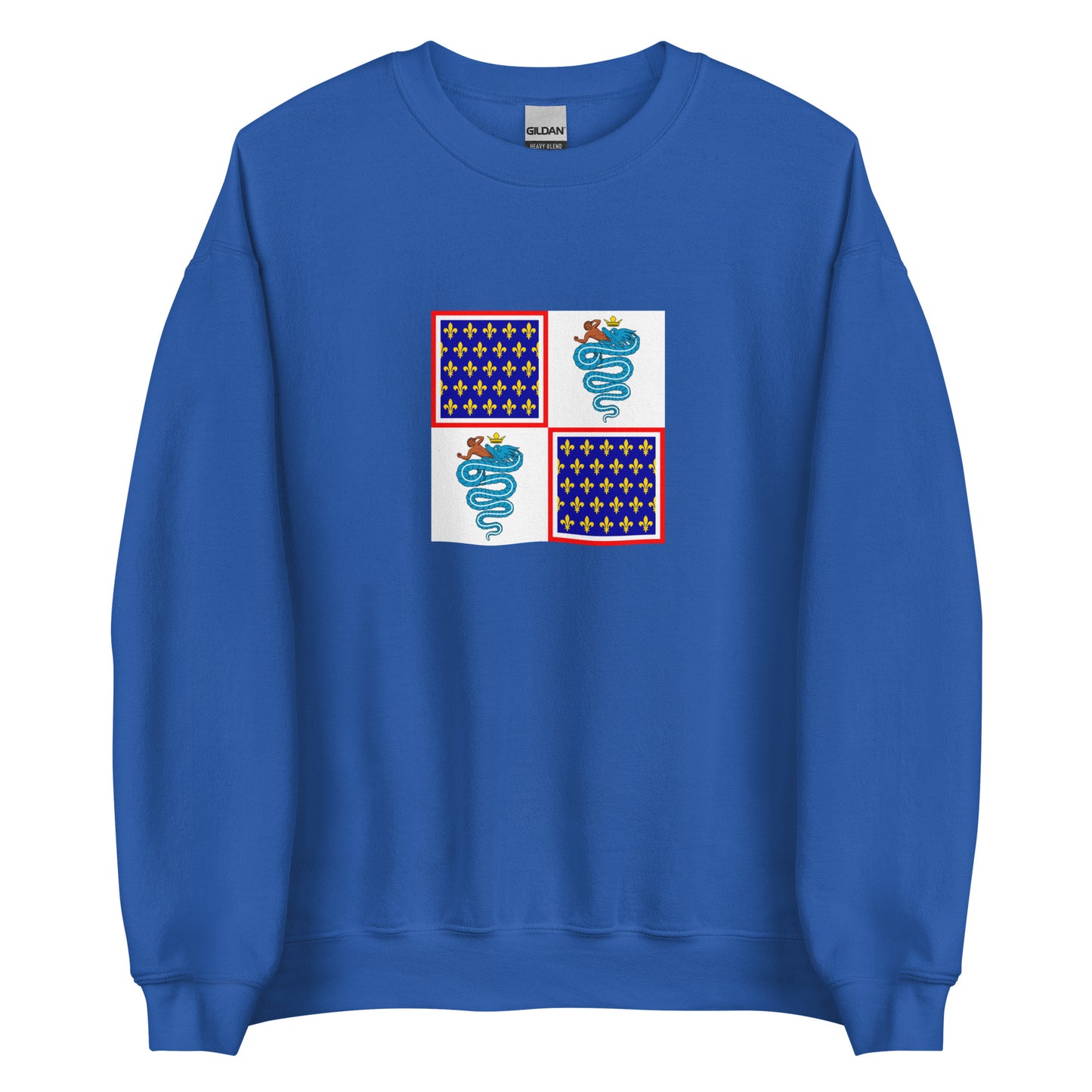 Switzerland - Duchy of Milan under Kingdom of France (1499 - 1512) | Historical Flag Unisex Sweatshirt