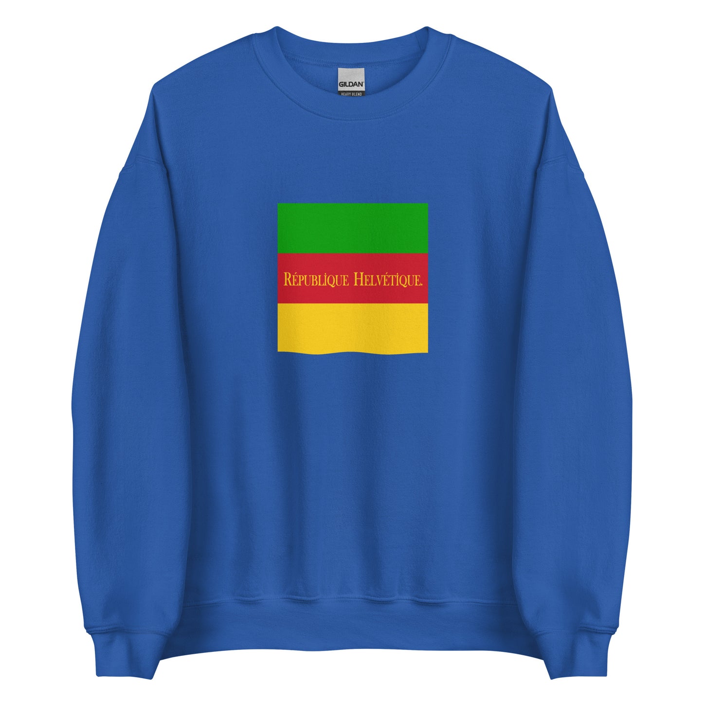 Switzerland - Helvetic Republic (1798 - 1803) | Historical Flag Unisex Sweatshirt