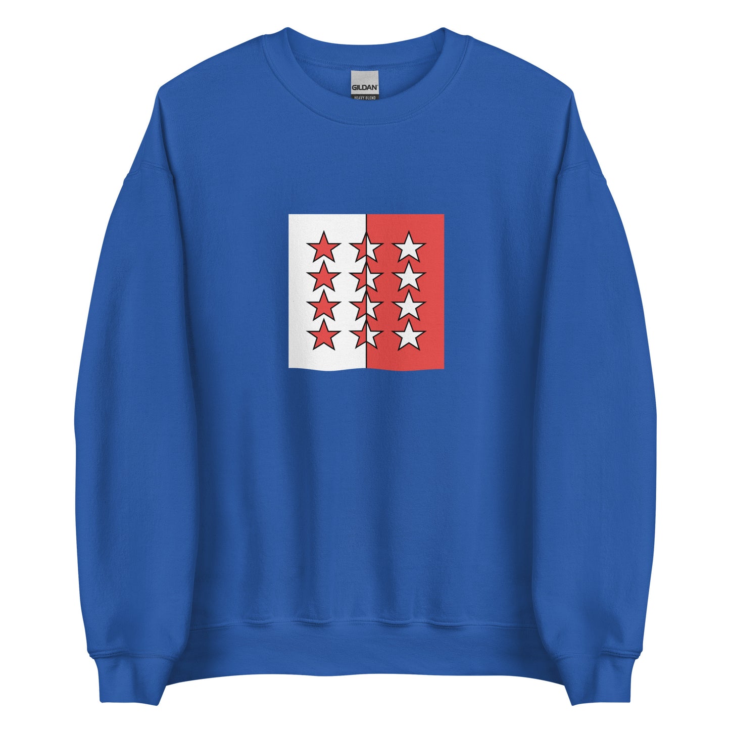 Switzerland - Rhodanic Republic (1802 - 1810) | Historical Flag Unisex Sweatshirt