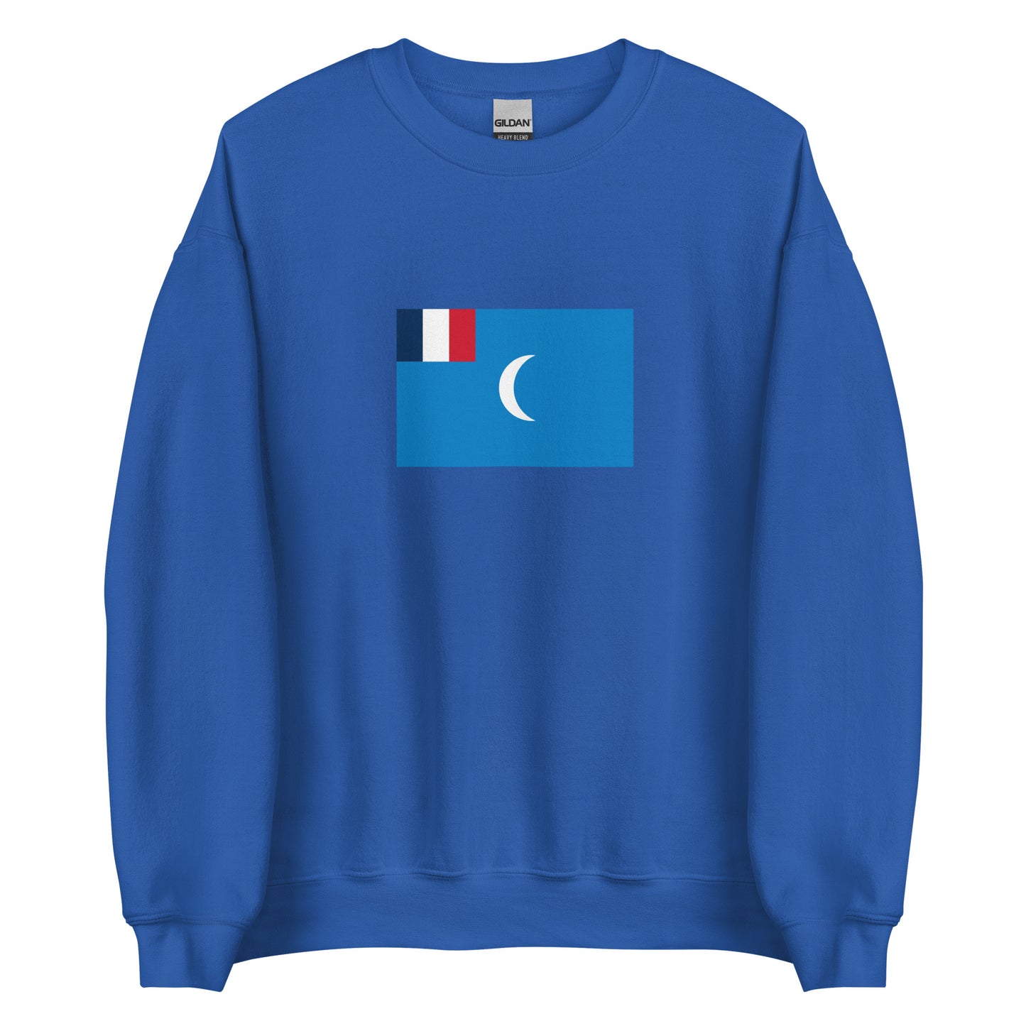 Syria - French Mandate for Syria and Lebanon (1923-1946) | Historical Syrian Flag Interactive Sweatshirt