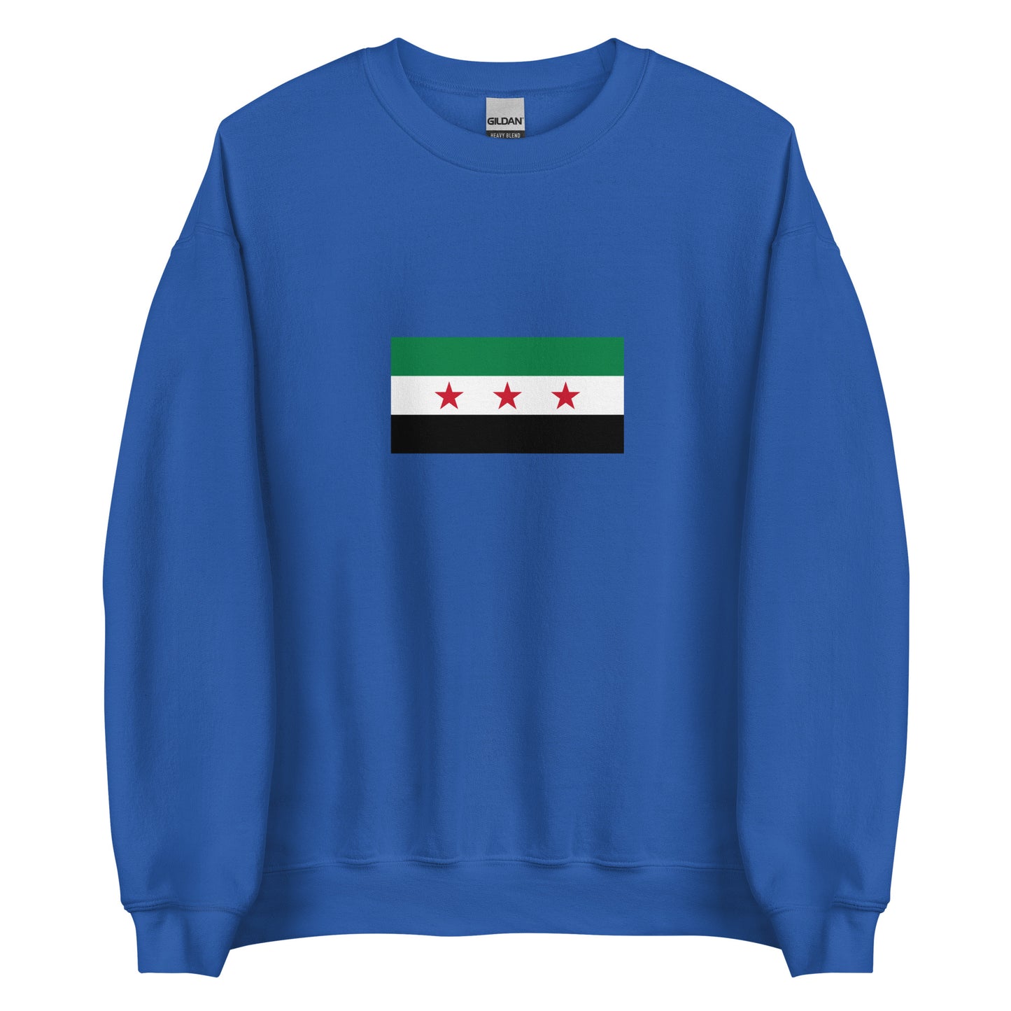 Syria - Syrian Republic (1930-1963) | Historical Syrian Flag Interactive Sweatshirt