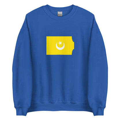 Tunisia - Hafsid Dynasty (1424-1488) | Historical Tunisian Flag Interactive Sweatshirt