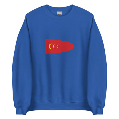 Tunisia - Ottoman Tunisia (1574-1705) | Historical Tunisian Flag Interactive Sweatshirt