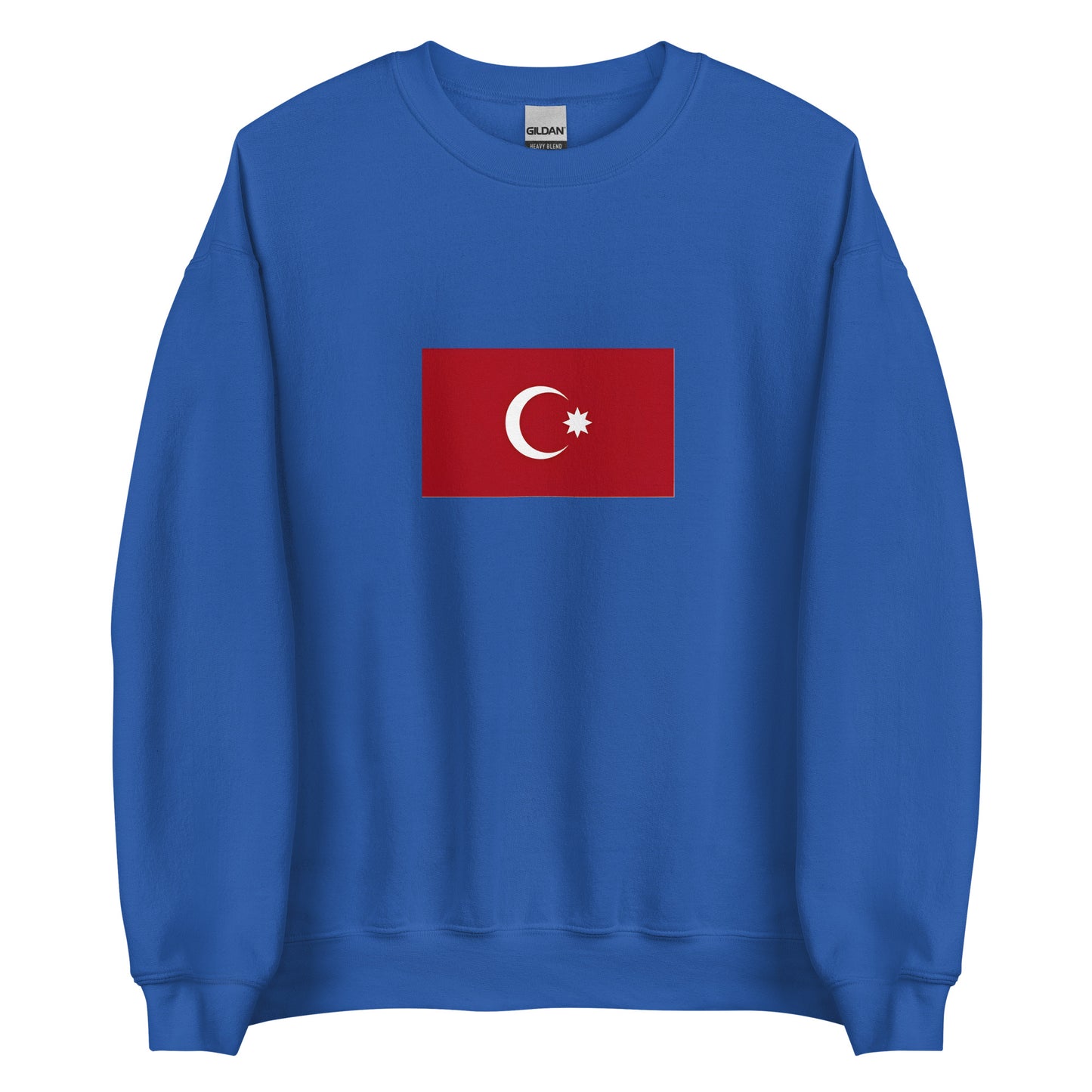 Turkey - Ottoman Empire (1914-1923) | Historical Turkish Flag Interactive Sweatshirt