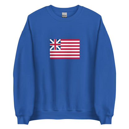 USA - Grand Union (1775-1777) | Historical American Flag Interactive Sweatshirt
