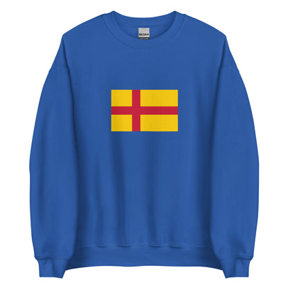 Denmark - Kalmar Union (1397-1523) | Historical Denmark Flag Interactive Sweatshirt