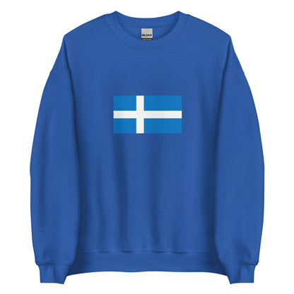 Latvia - Kingdom of Livonia (1570-1579) | Historical Latvian Flag Interactive Sweatshirt