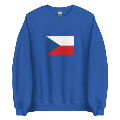 Czech Republic - Czechoslovakia (1918-1938) | Historical Czech Flag Interactive Sweatshirt