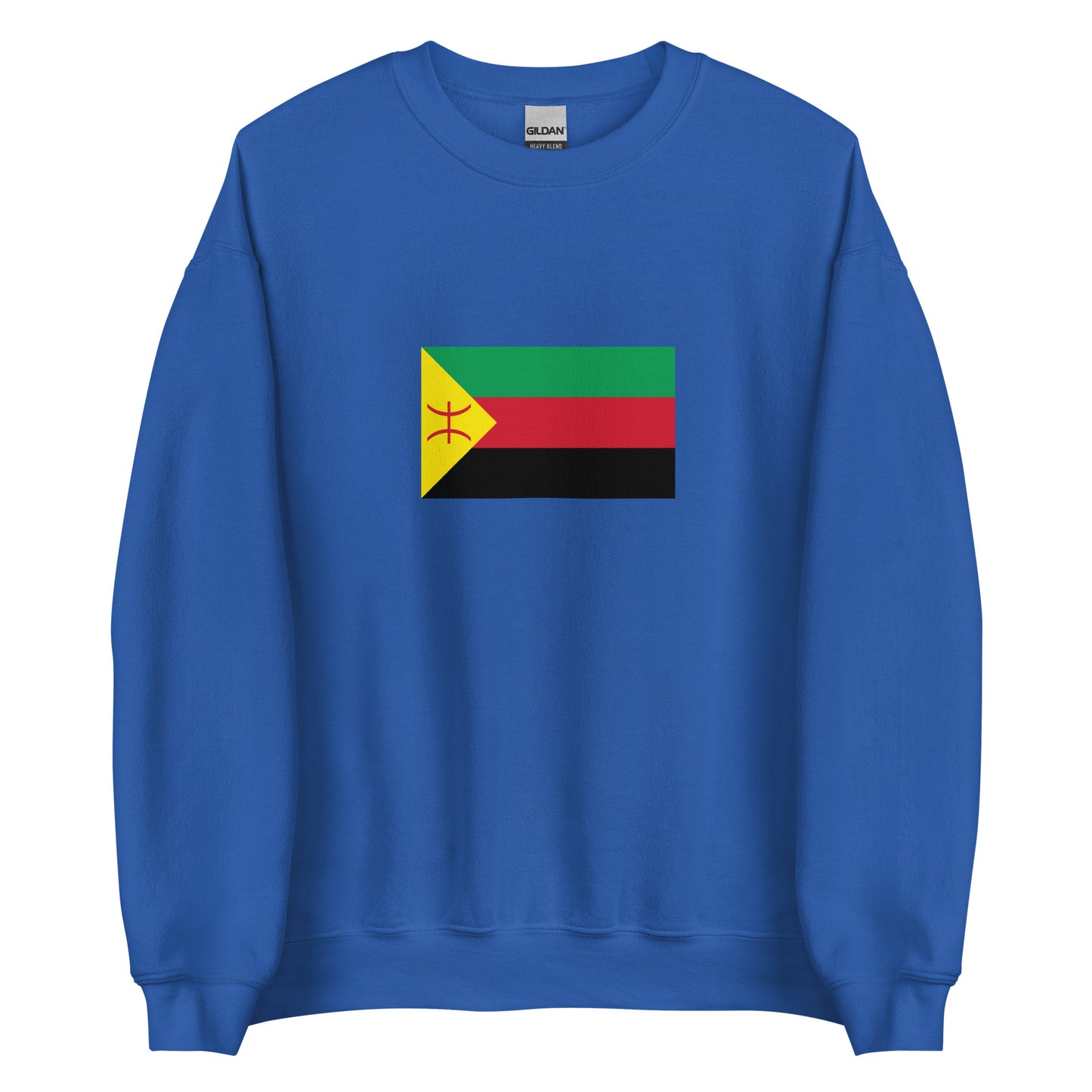 Algeria - Tuareg People | Ethnic Algerian Flag Interactive Sweatshirt