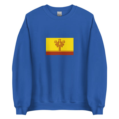 Russia - Chuvash people | Ethnic Russian Flag Interactive Sweatshirt