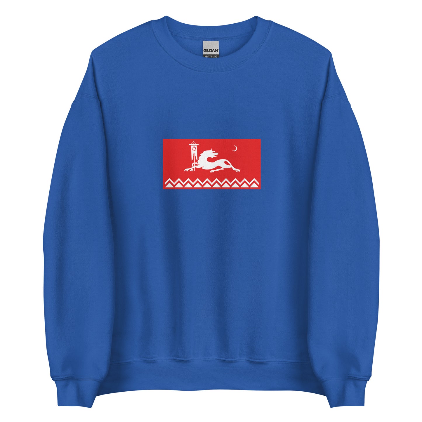 Russia - Avars | Ethnic Flag Interactive Unisex Sweatshirt