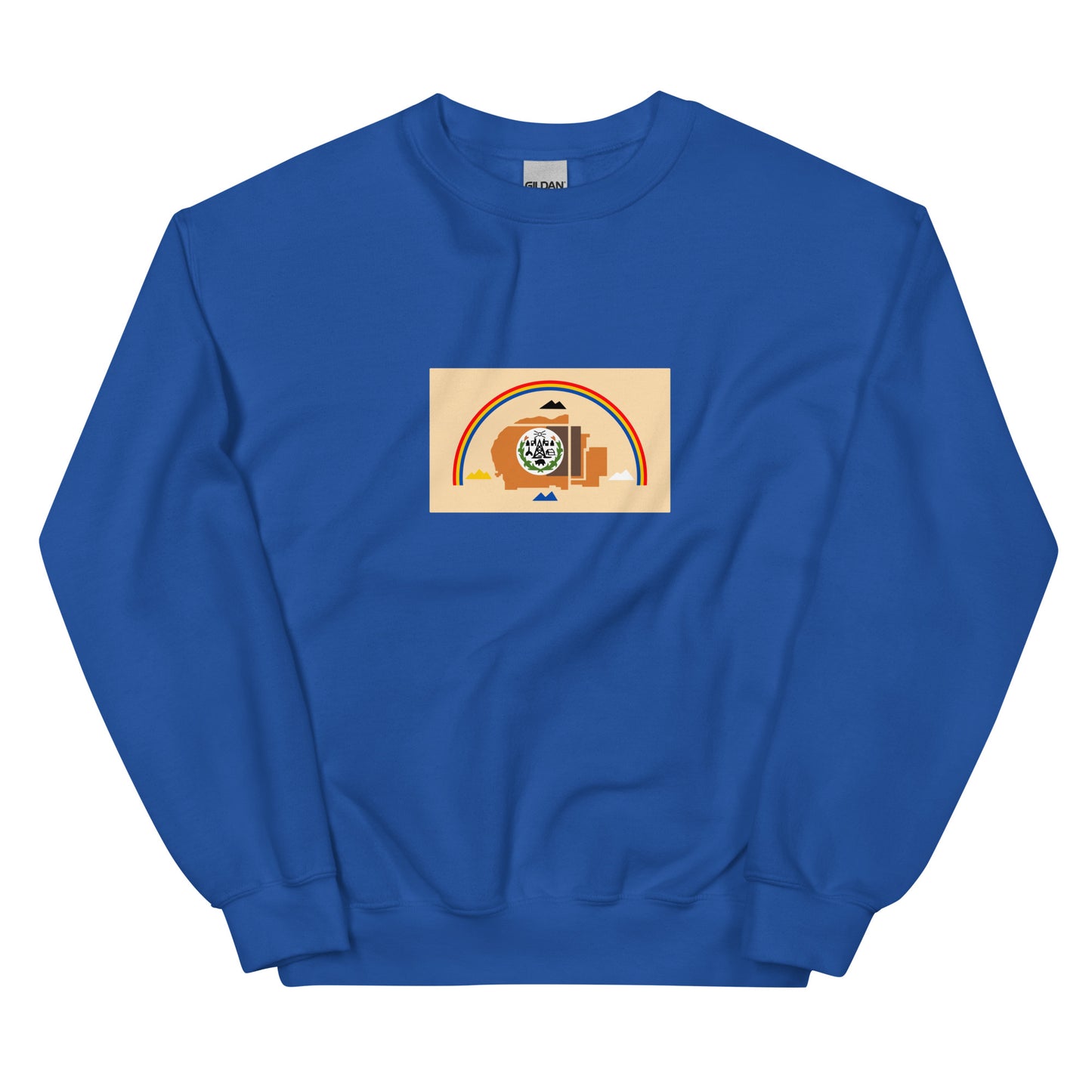 USA - Navajo people | Native American Flag Interactive Sweatshirt