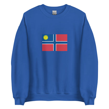 USA - Muscogee (Creek) People | Native American Flag Interactive Sweatshirt