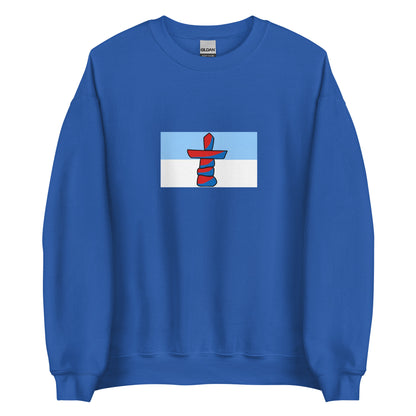 USA - Inuits | Native American Flag Interactive Sweatshirt