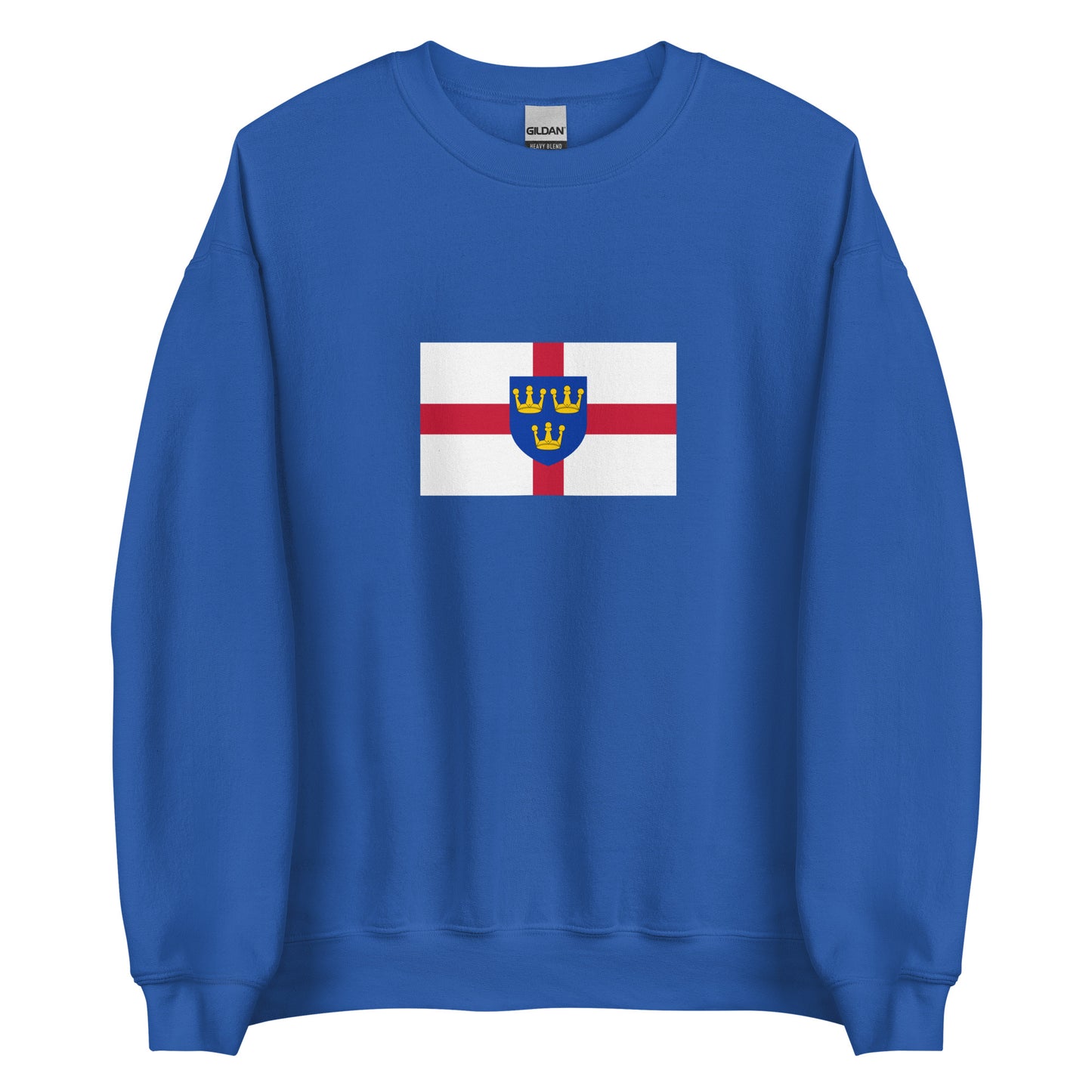 UK - Kingdom of East Anglia (650-918) | Historical British Flag Interactive Sweatshirt