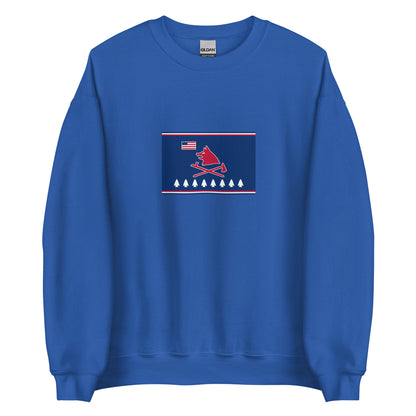 USA - Pawnee People | Native American Flag Interactive Sweatshirt