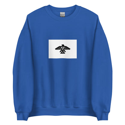 USA - Anishinaabe people | Native American Flag Interactive Sweatshirt