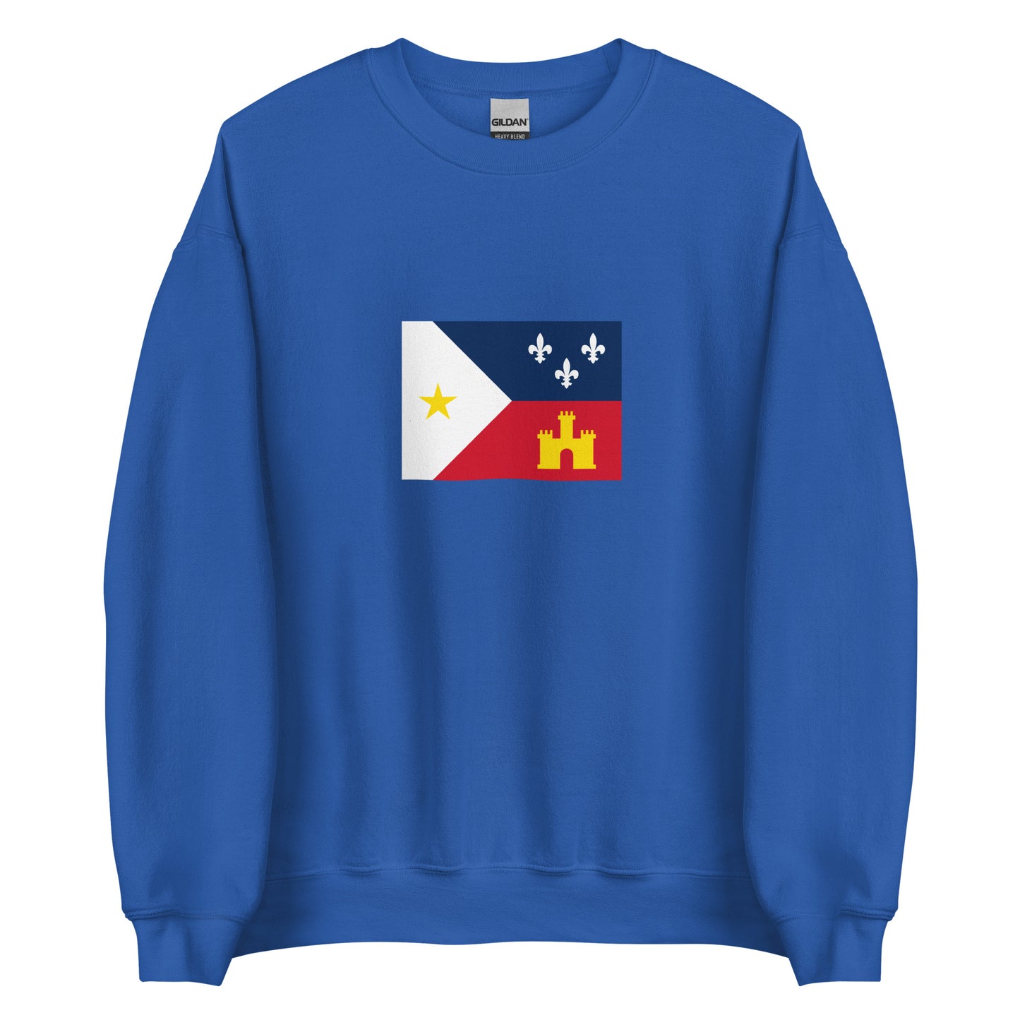 USA - Cajuns | Ethnic American Flag Interactive Sweatshirt