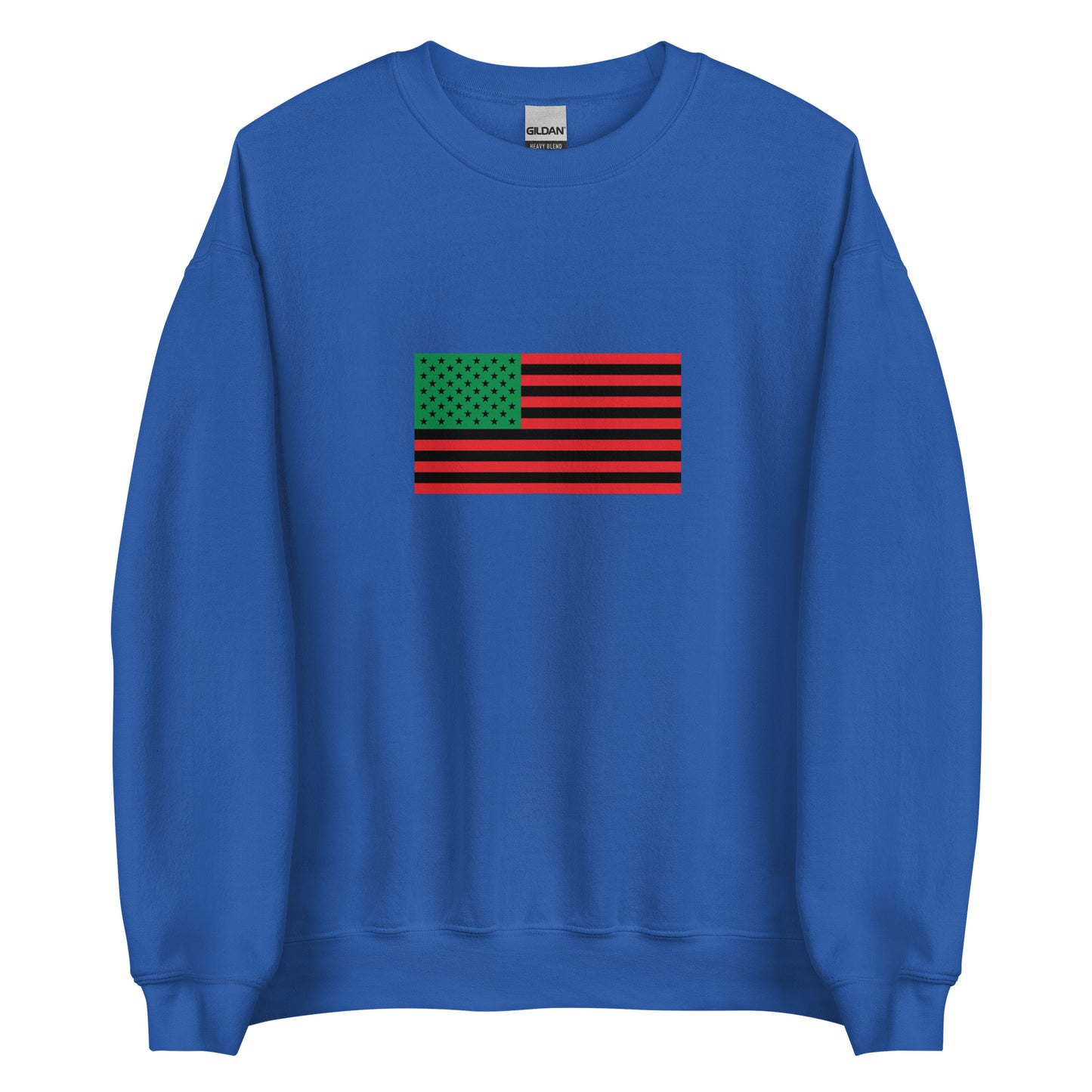 USA - African Americans | Ethnic American Flag Interactive Sweatshirt