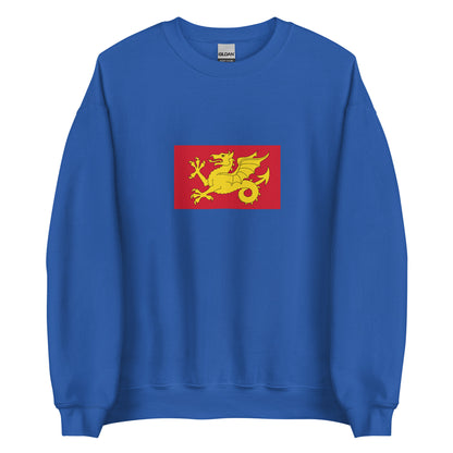 UK - Wessex People | Ethnic British Flag Interactive Sweatshirt