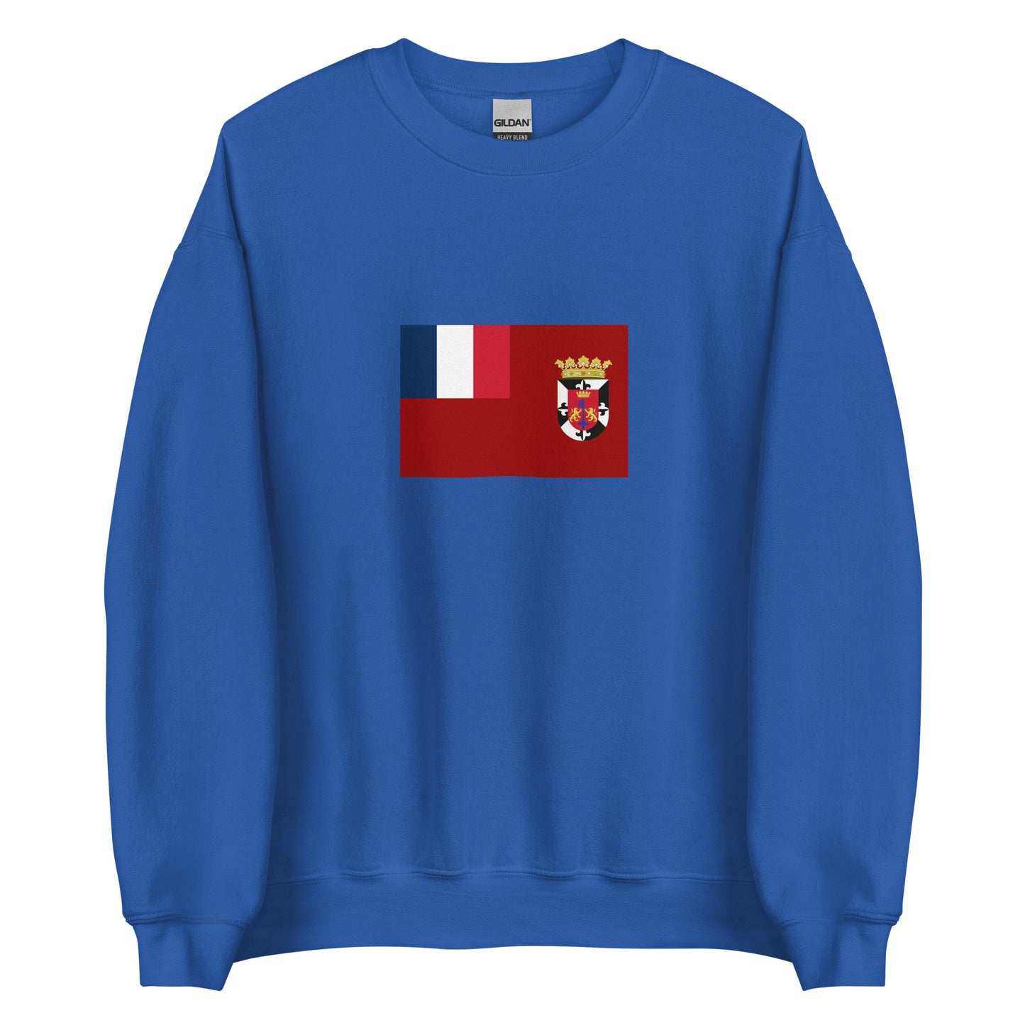 Dominican Republic - Era de Francia (1795-1813) | Historical Dominican Flag Interactive Sweatshirt