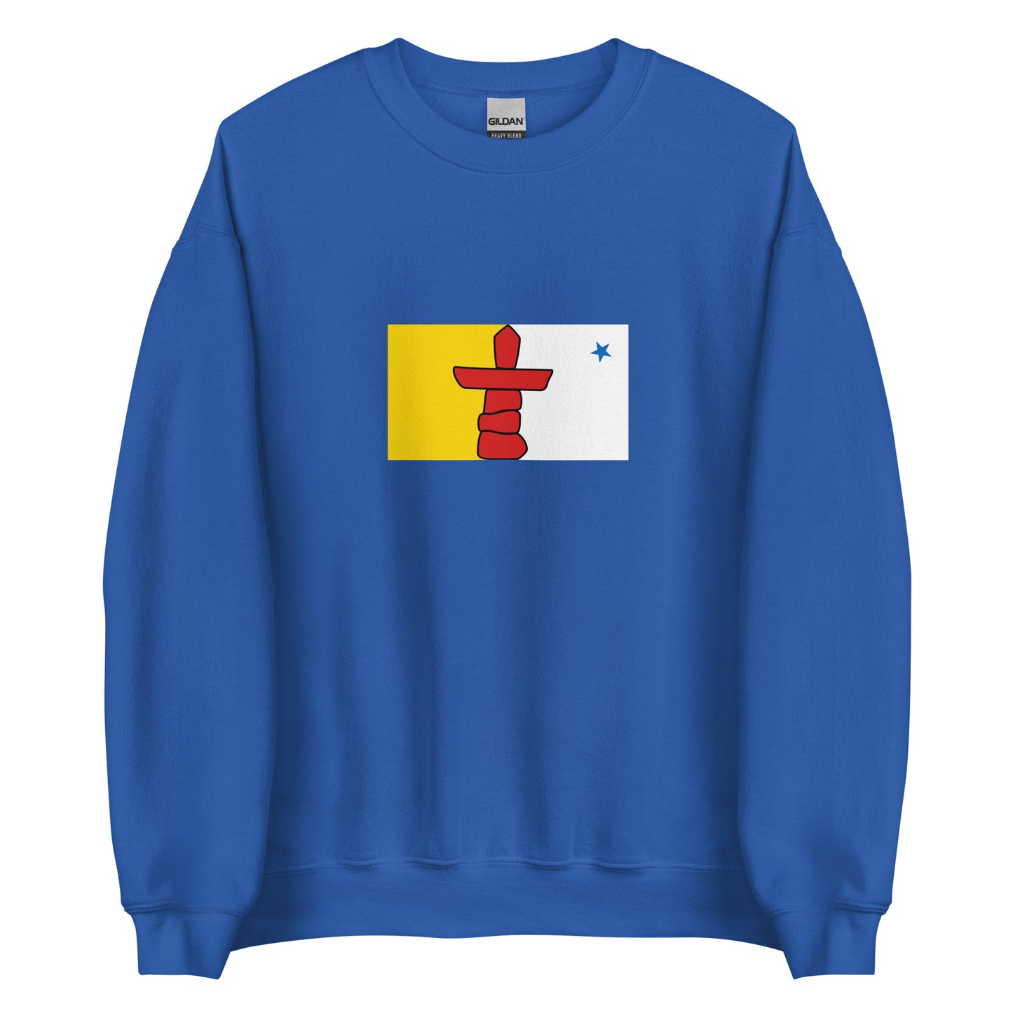 Canada - Nunavut Inuit people | Native Canadian Flag Interactive Sweatshirt