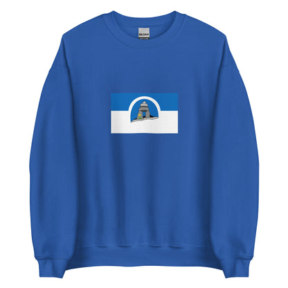 Canada - Franco-Nunavois | Ethnic Canadian Flag Interactive Swearshirt