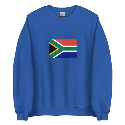 South Africa - South Africans | Ethnic South African Flag Interactive Sweatshirt