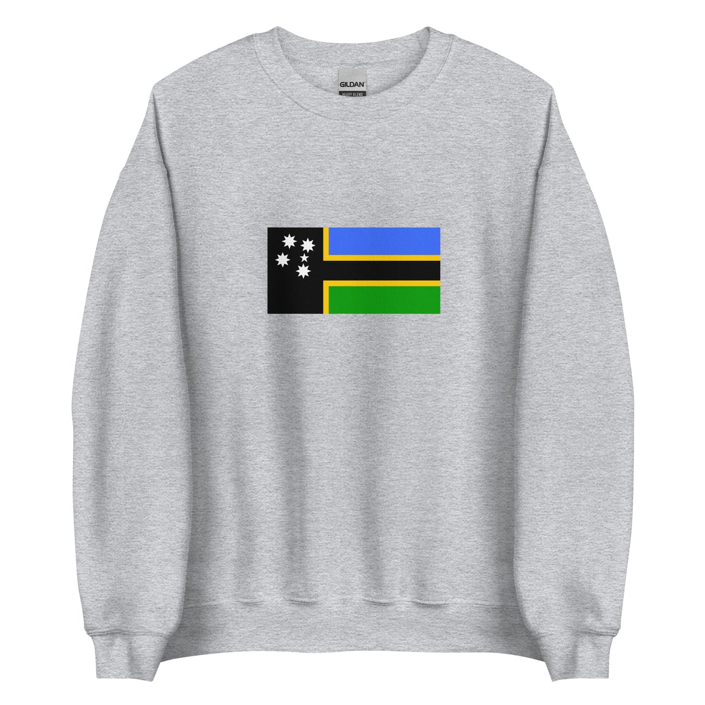 Australia - South Sea Islanders | Native Australian Flag Interactive Sweatshirt