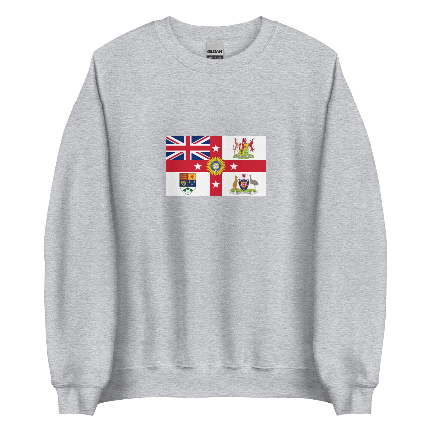 Australia - British Empire (1910-1945) | Historical Australian Flag Interactive Sweatshirt